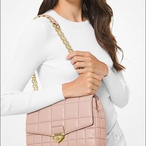 MICHAEL by Michael Kors leather SOHO bag